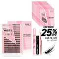 Miss Wispy Cluster Lashes - Vixen Complete Kit (Bundle Pack) - LASH V
