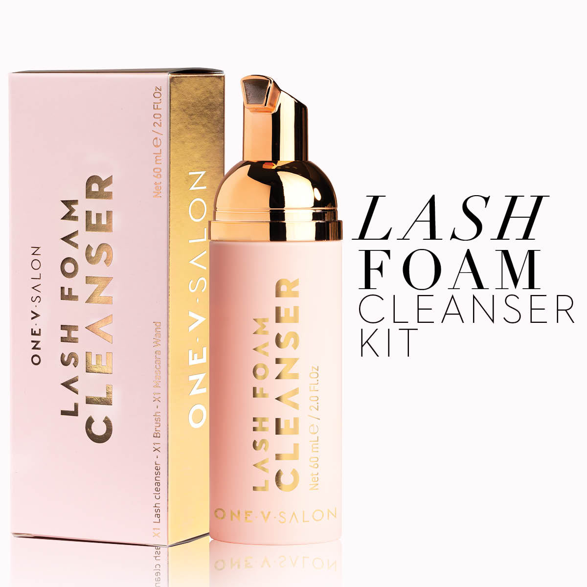 Lash Foam Cleanser Kit - (Bundle Packs) - LASH V