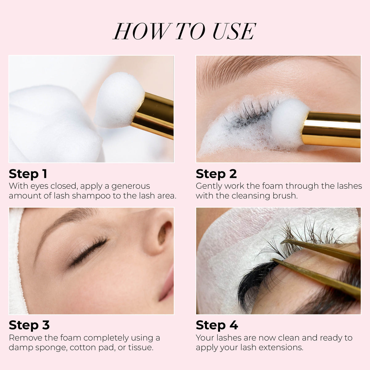 Lash Foaming Cleanser + Brush Kit - LASH V