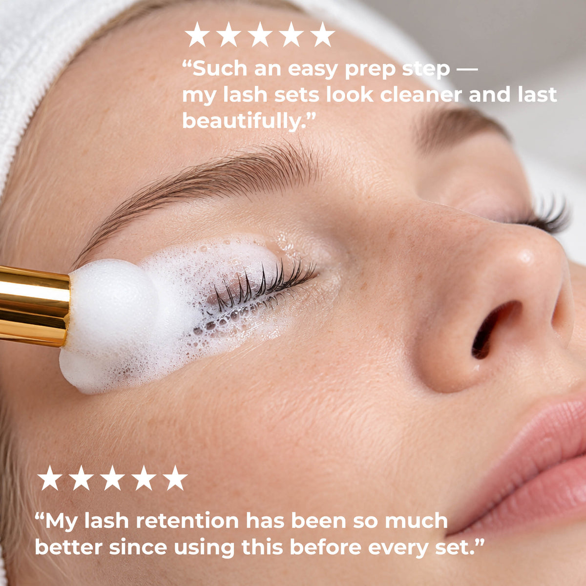 Lash Foaming Cleanser + Brush Kit - LASH V