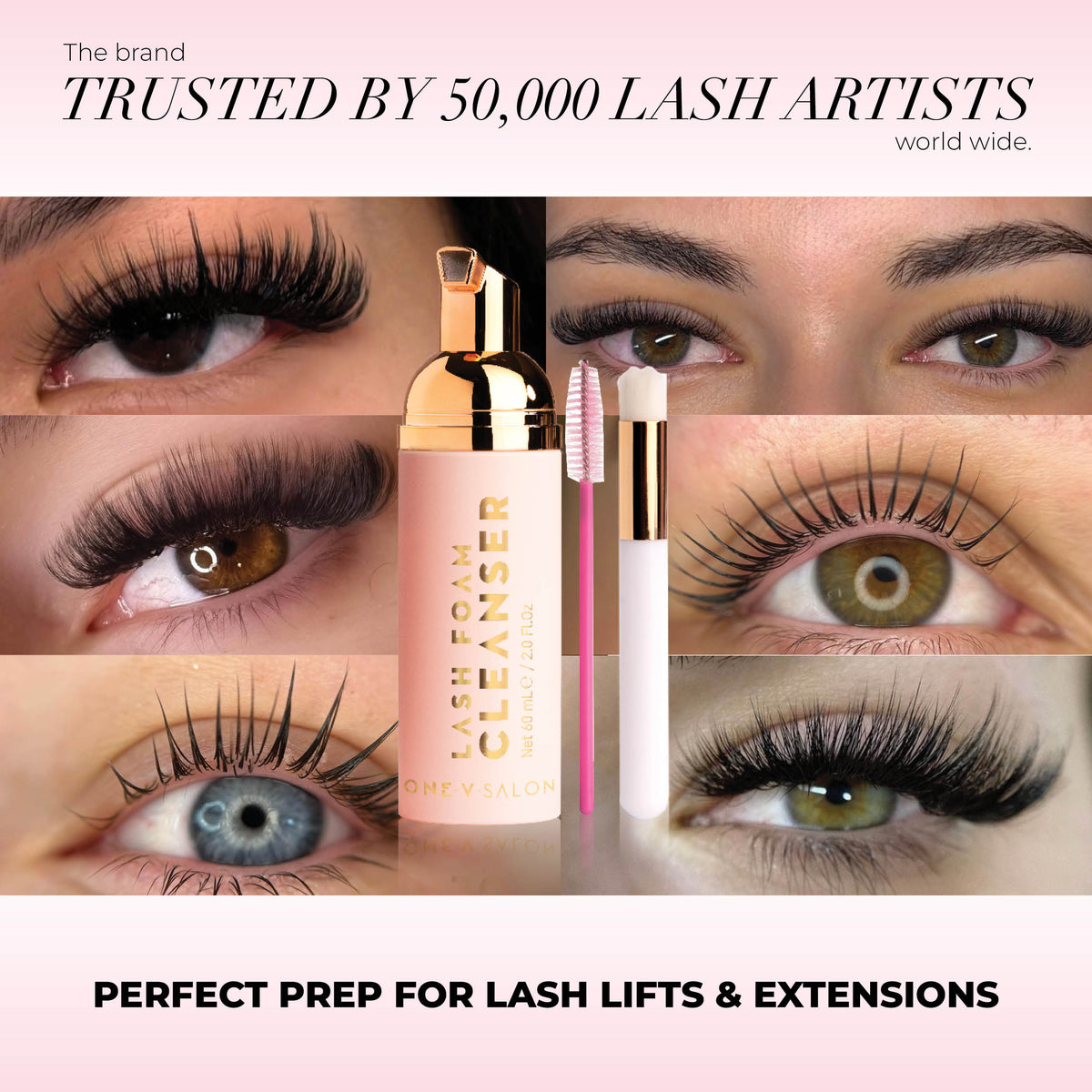 Lash Foaming Cleanser + Brush Kit - LASH V