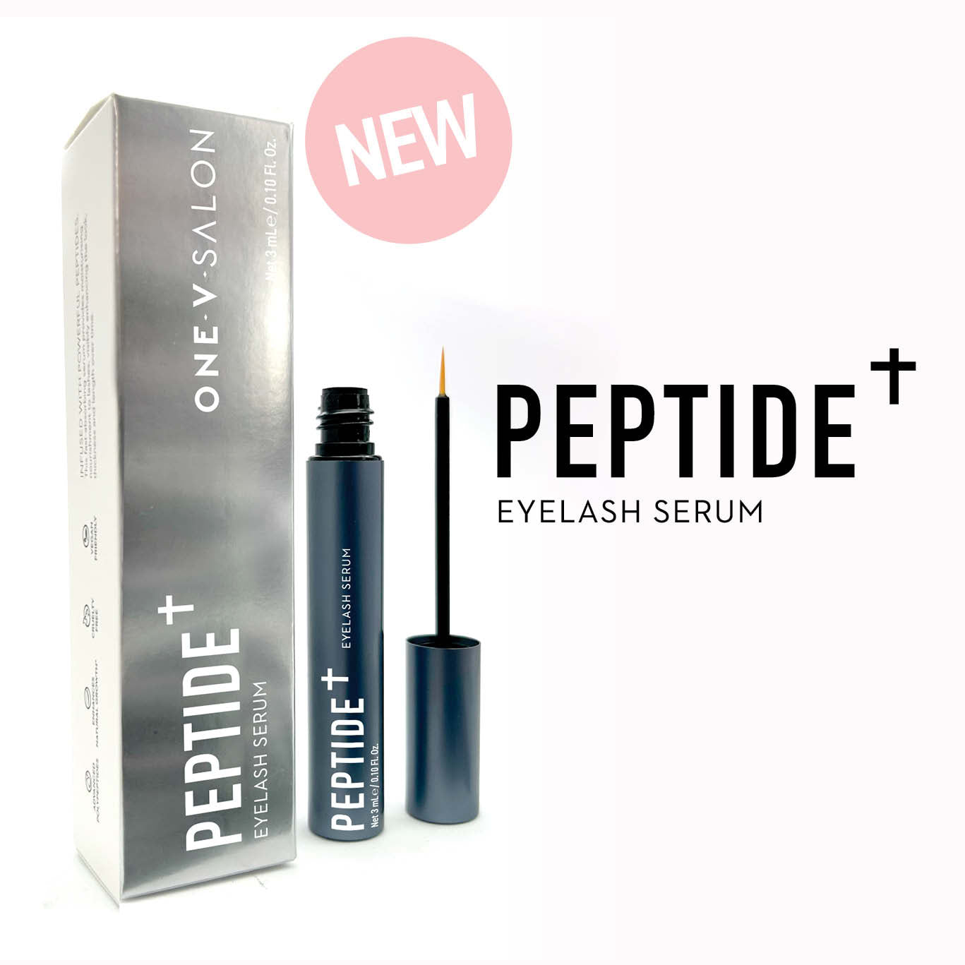 Peptide + Eyelash Growth Serum - Natural Lash Enhancer - LASH V