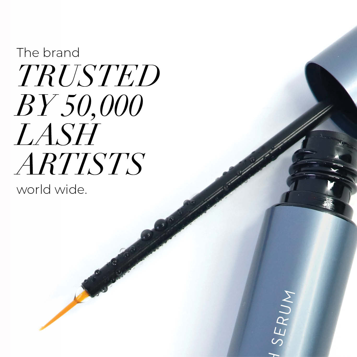 Peptide + Eyelash Growth Serum - Natural Lash Enhancer - LASH V