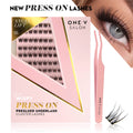 Angel Lift Press On Pre-glued Under-lashes Cluster Lashes & Applicator - LASH V