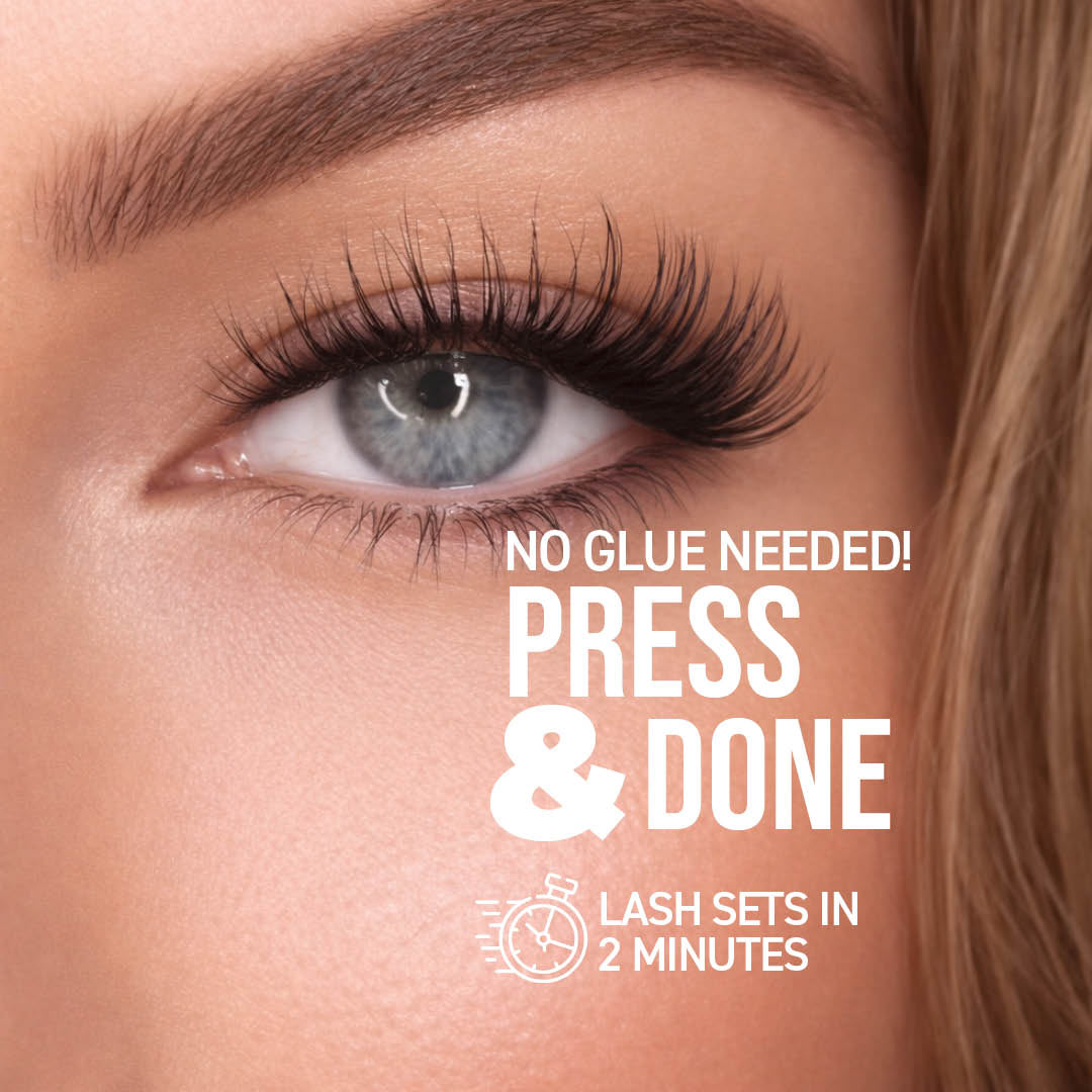 Angel Lift Press On Pre-glued Under-lashes Cluster Lashes & Applicator - LASH V