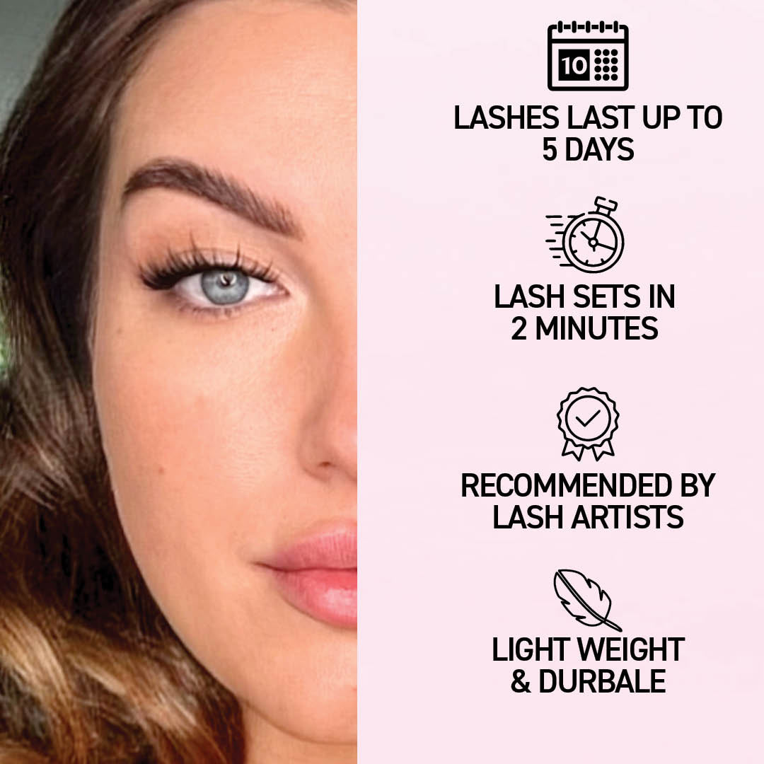 Cloud 9 Press On Preglued Under-lashes Cluster Lashes - LASH V