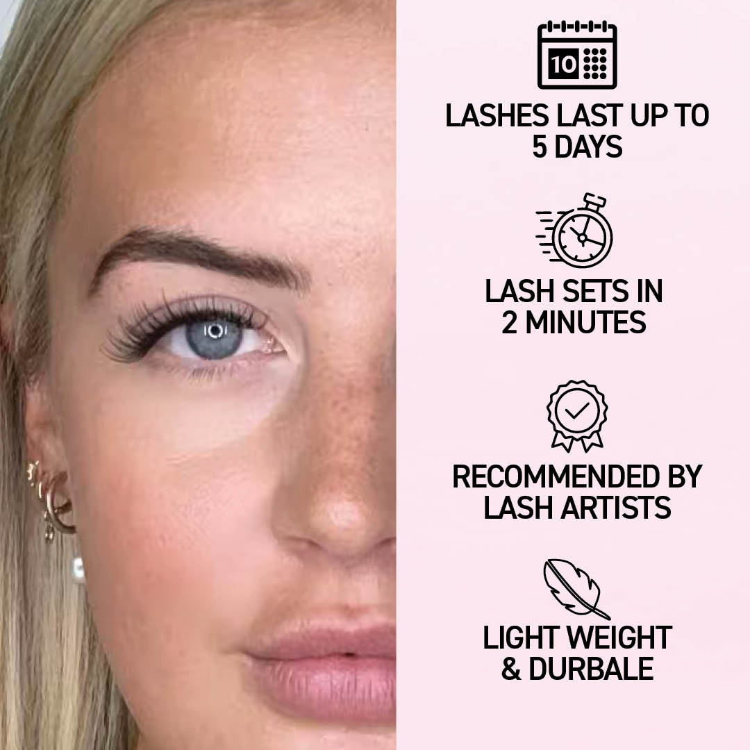 Dream Wave On Pre-glued Under-lashes Cluster Lashes & Applicator - LASH V