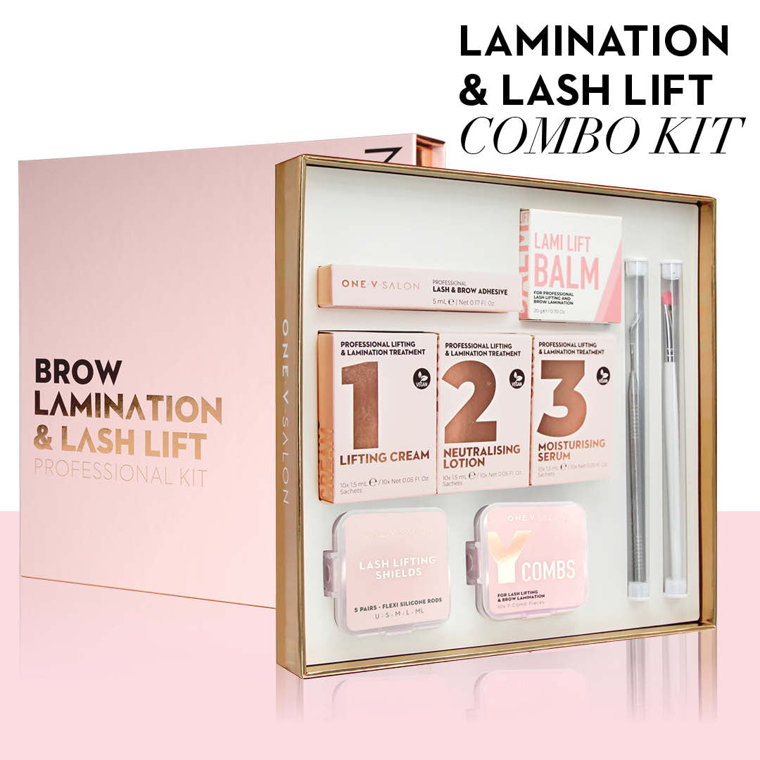 Brow Lamination & Lash Lift Professional Complete Combo Kit - LASH V