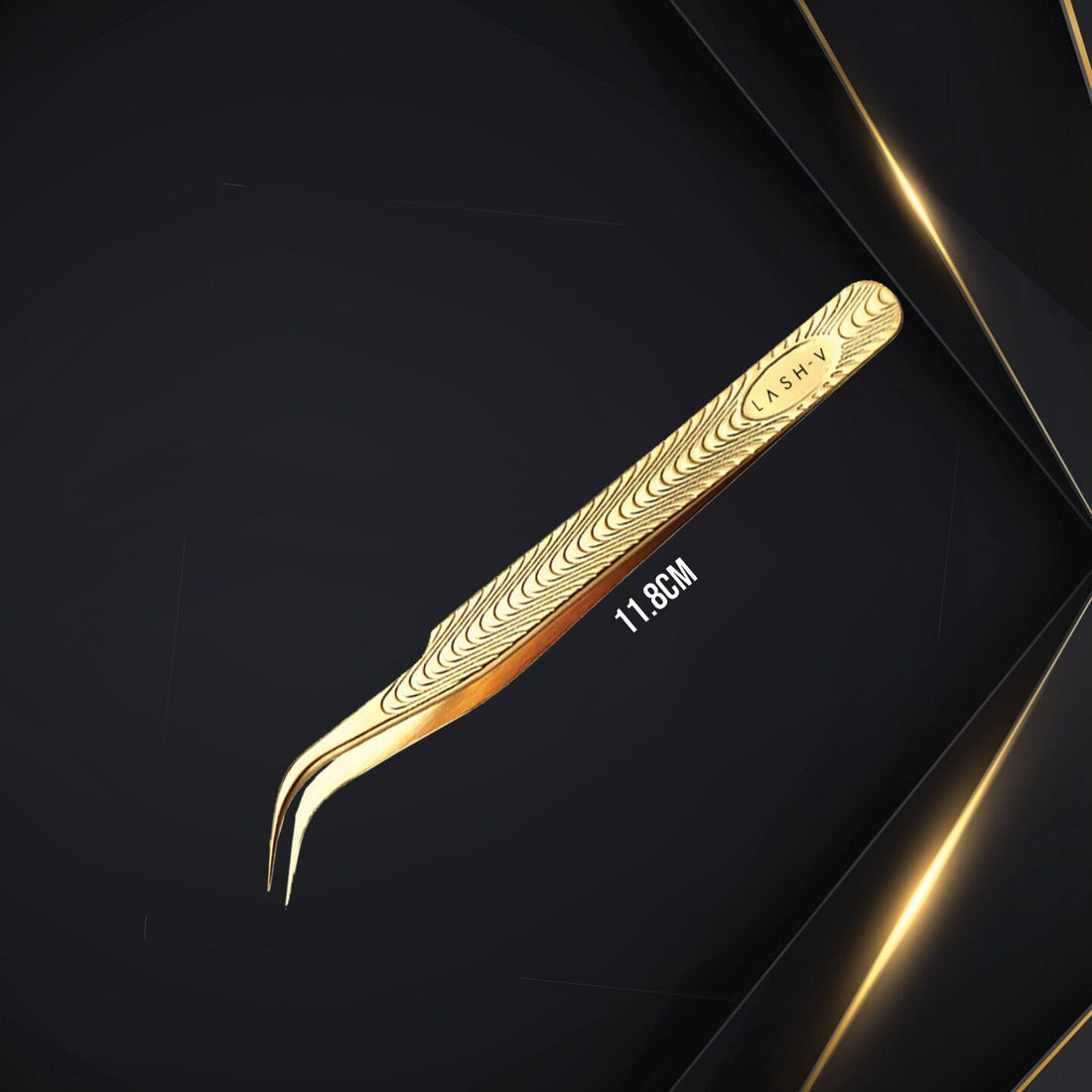 Luxe Gold Tweezers - Mini Isolator #7 - LASH V