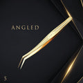 Luxe Gold Tweezers - Angled #5 - LASH V