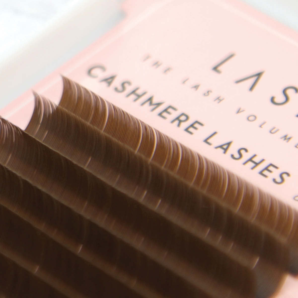 Cashmere Soft Flat Lashes - 0.20 - C Curl Dark Brown - LASH V