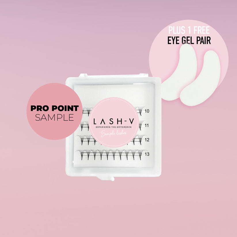 Sample Pro-Point Lash Fans - up to 48 Fans - 6D (40 fans) - LASH V