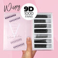 9D Promade Wispy Ultra-speed - 1000 Fans - LASH V