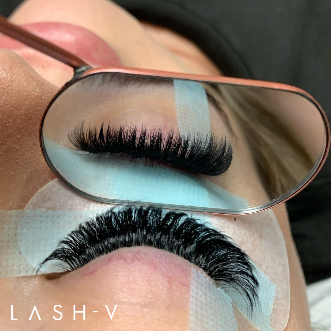 Large Eyelash Checking Mirror - Salon Supplies - LASH V
