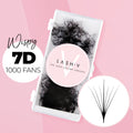 7D Promade Volume Fans Wispy Loose - 1000 Fans - LASH V