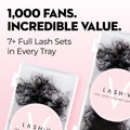 7D Promade Volume Fans Wispy Loose - 1000 Fans - LASH V