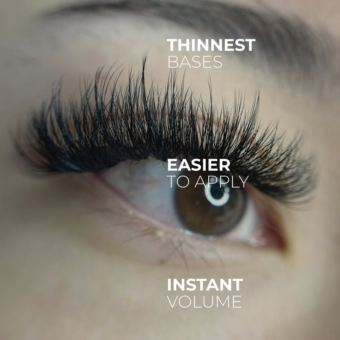 9D Promade Volume Fans Wispy Loose - 1000 Fans - LASH V