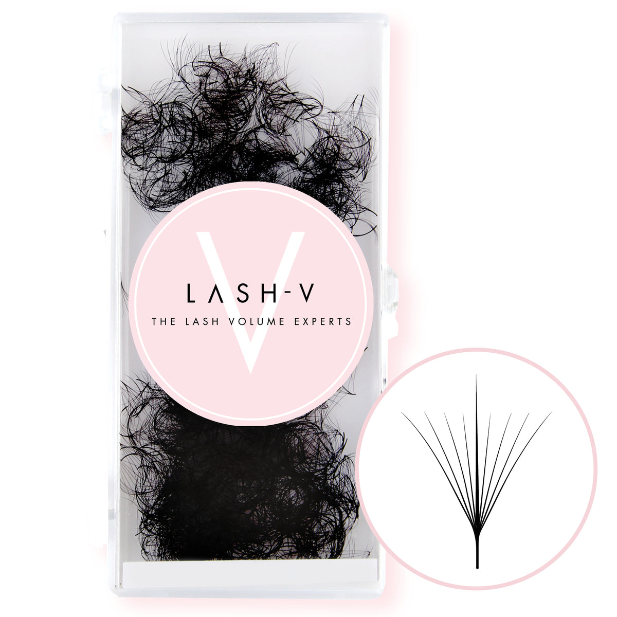 9D Promade Volume Fans Wispy Loose - 1000 Fans - LASH V