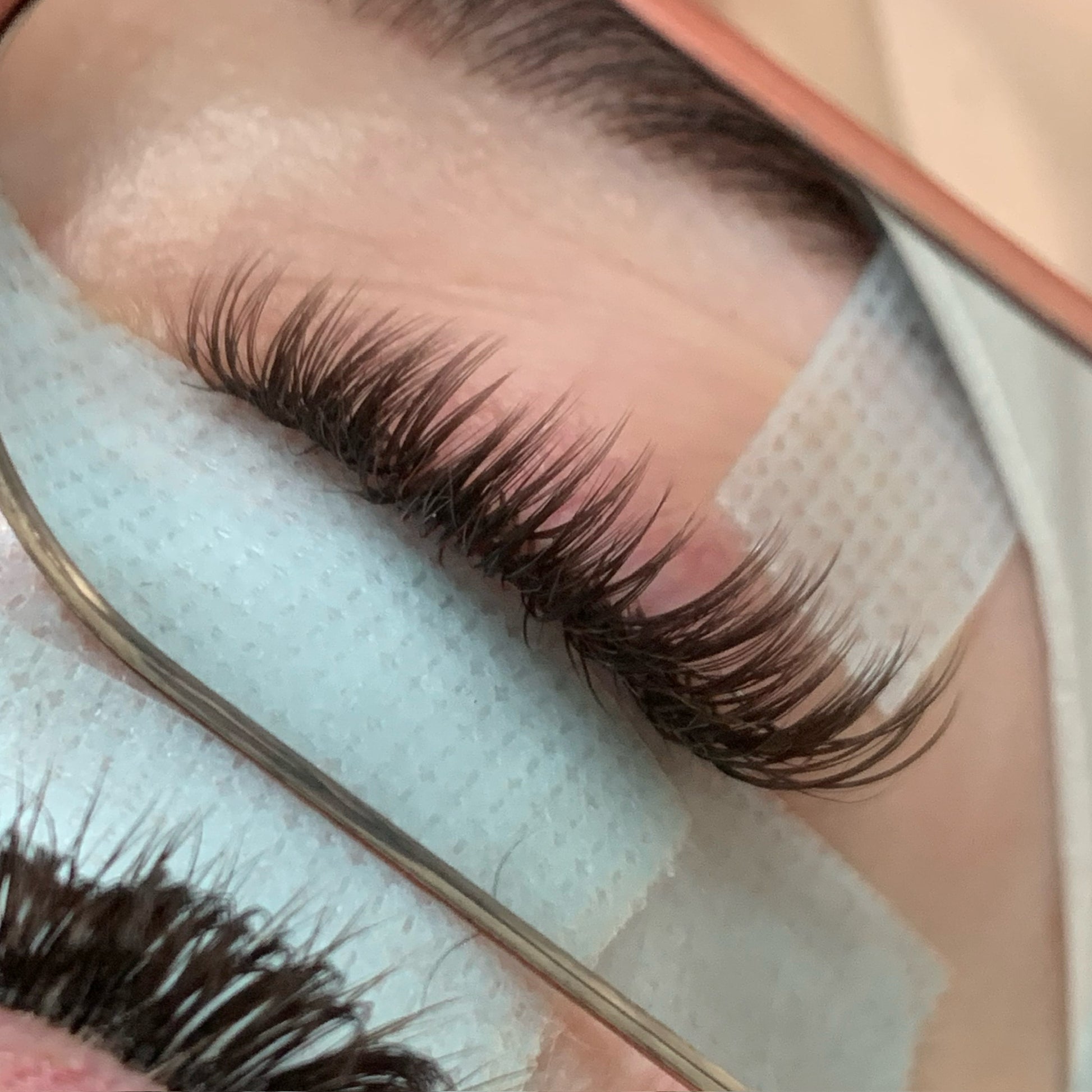 Matte Dark Volume Dark Brown Lashes - 0.07 - LASH V
