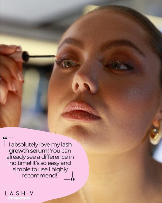 Eyelash Growth Serum .