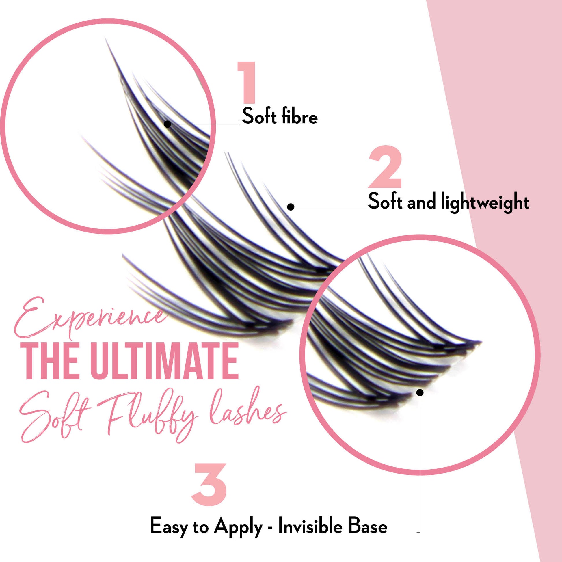 Miss Wispy Cluster Lashes - Cloud 9 - 140 DIY Cluster lashes Complete Kit - LASH V