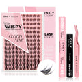 Miss Wispy Cluster Lashes - Cloud 9 - 140 DIY Cluster lashes Complete Kit - LASH V