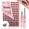 Miss Wispy - Cloud 9 Animate Wispy - 140 DIY Cluster Lashes With Bond and Seal Kit - LASH V
