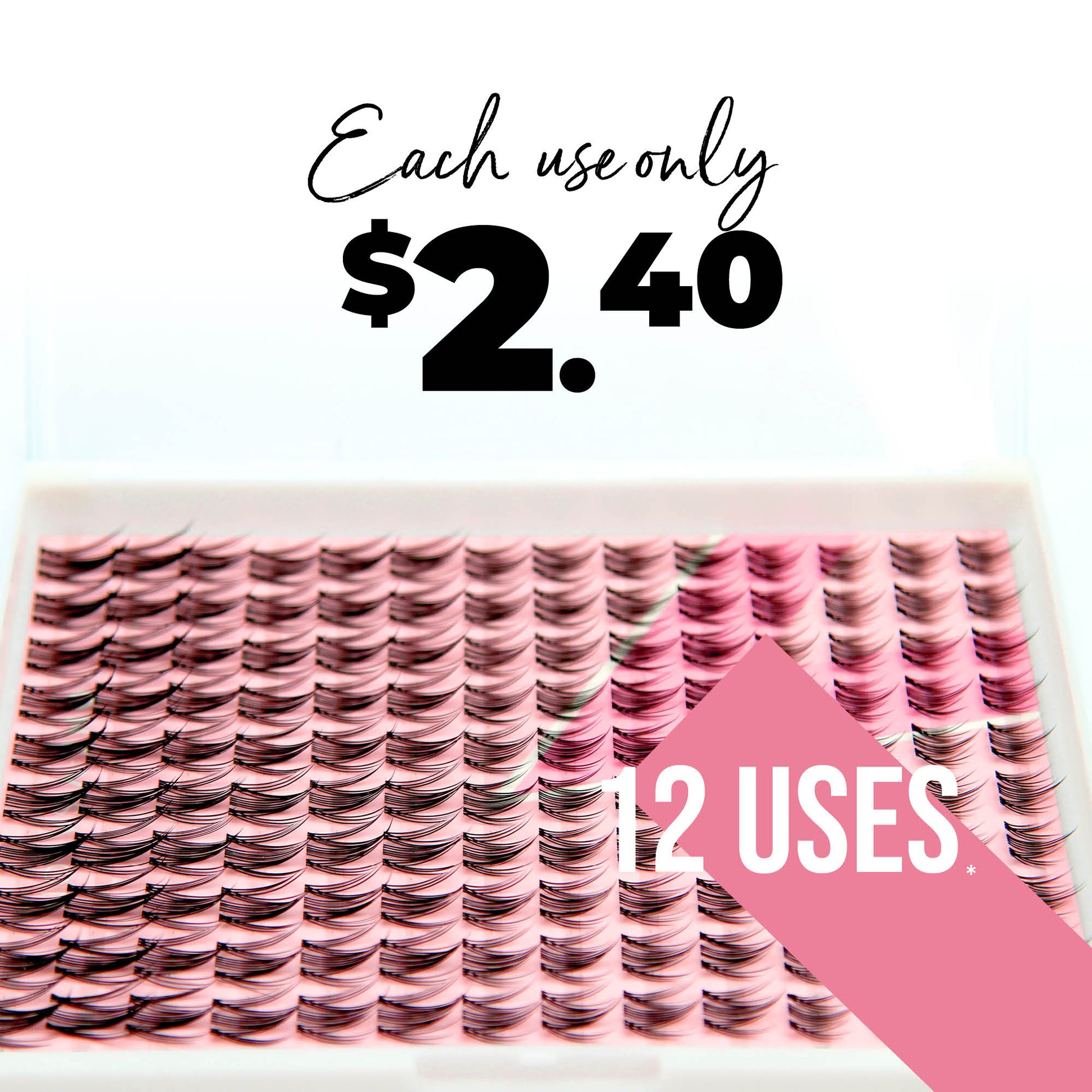 Miss Wispy Cluster Lashes - Cloud 9 - 140 DIY Cluster lashes - LASH V