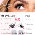 Miss Wispy - Cloud 9 Animate Wispy - 140 DIY Cluster Lashes With Bond and Seal Kit - LASH V