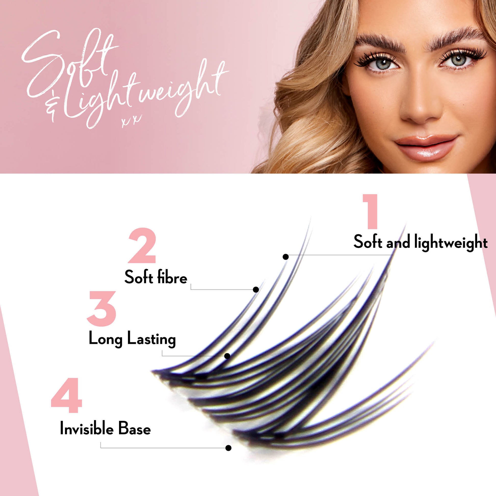 Miss Wispy - Cloud 9 Animate Wispy - 140 DIY Cluster Lashes With Bond and Seal Kit - LASH V