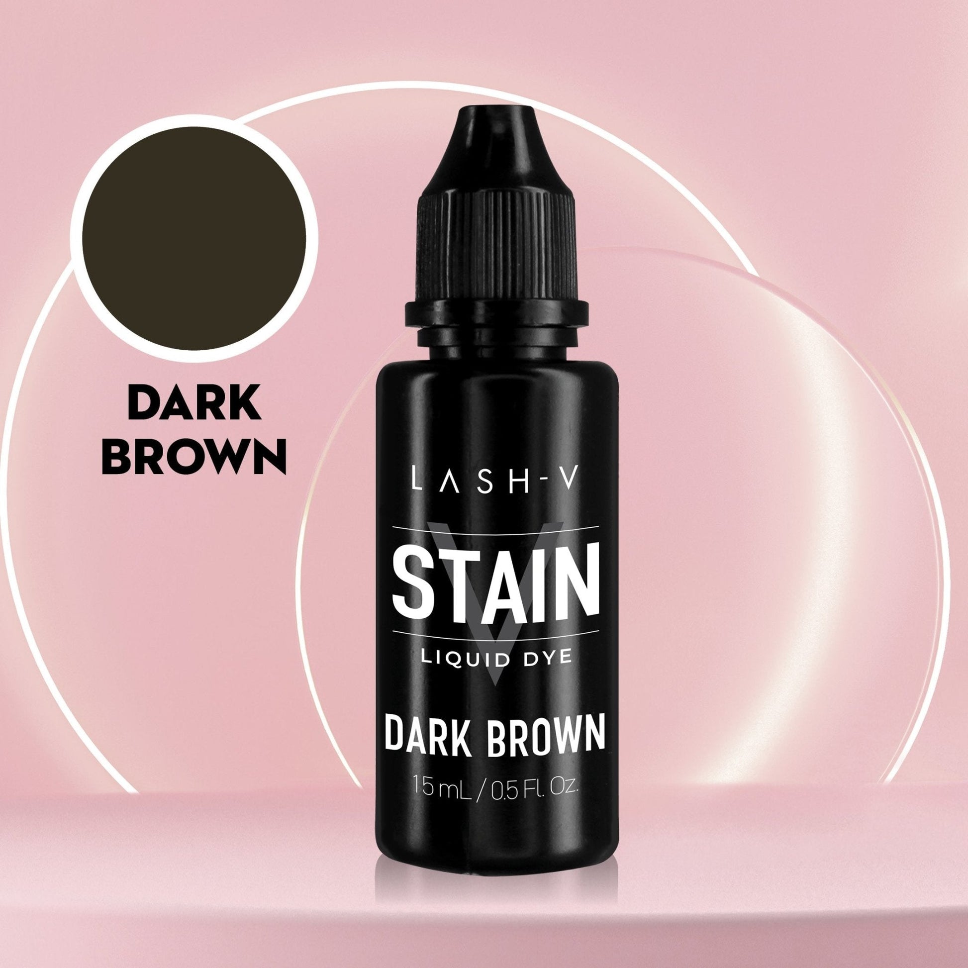 Developer + Stain Liquid Dye WITHOUT Henna 15ml Brow Tint - LASH V