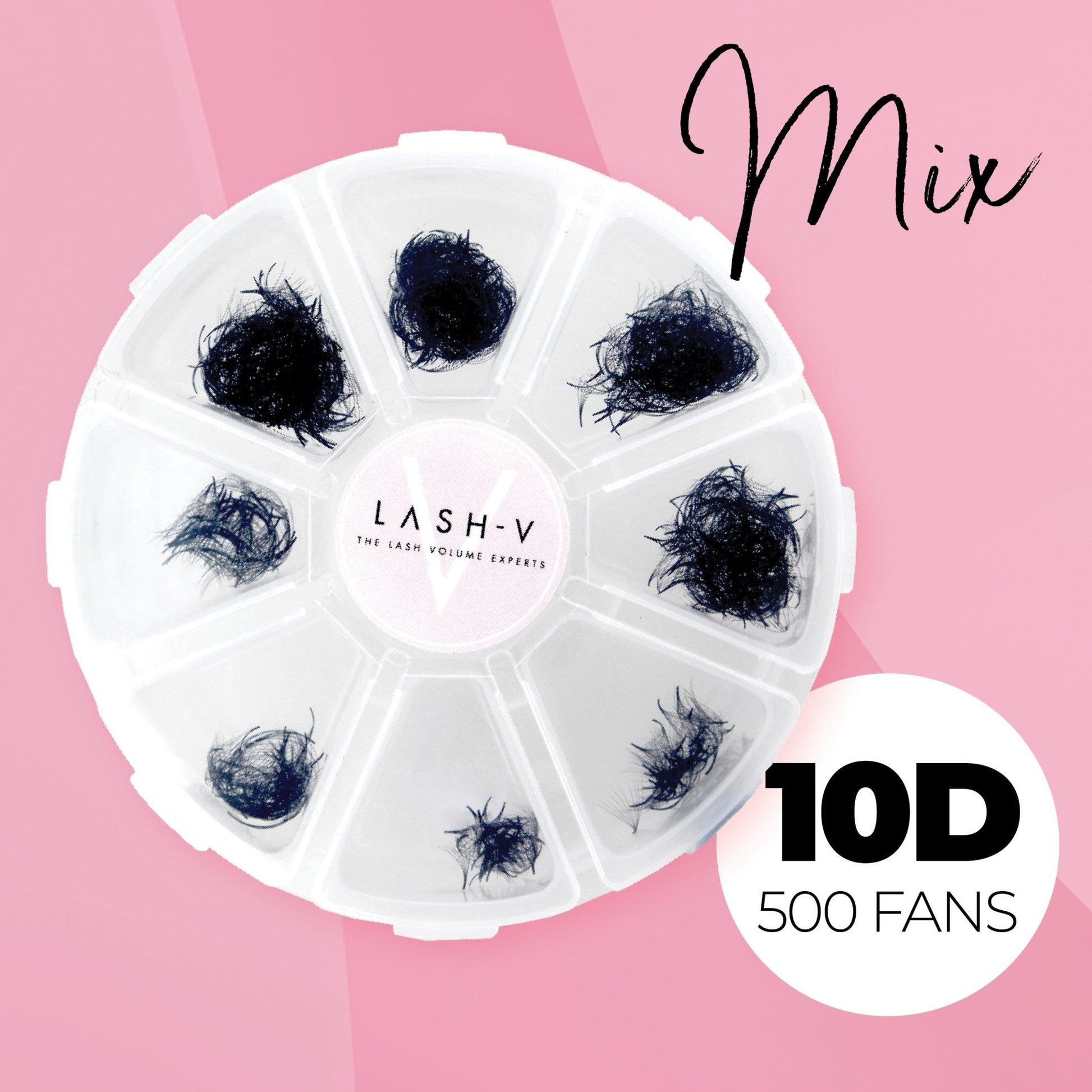 10D Promade Loose - 500 Mix Fans - LASH V