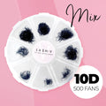 10D Promade Loose - 500 Mix Fans - LASH V