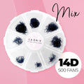 14D Promade Loose - 500 Mix Fans - LASH V