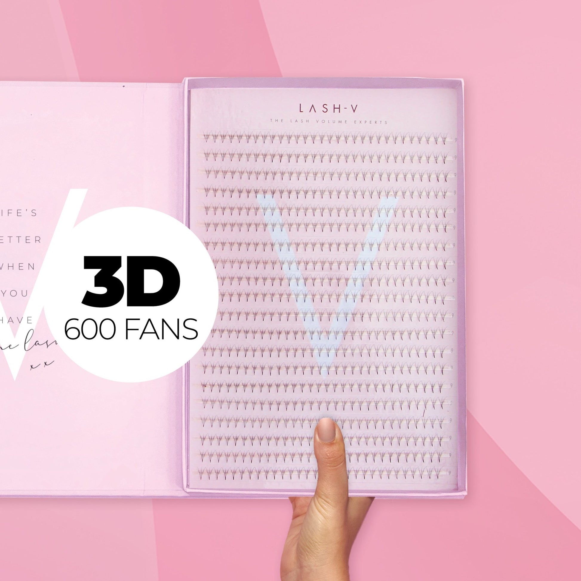 3D Promade Xxl Tray - 600 Fans - LASH V