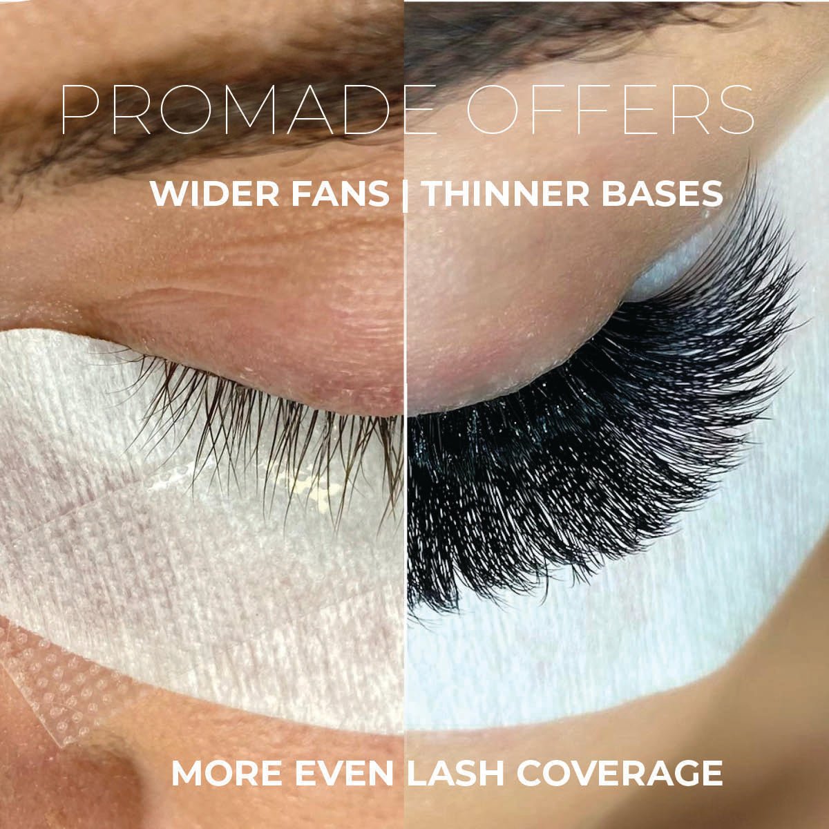 4D Promade Loose - 500 Mix Fans - LASH V