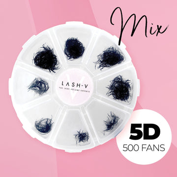 5D Promade Loose - 500 Mix Fans - LASH V