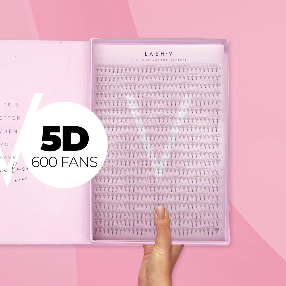 5D Promade XXL Tray - 600 Fans - LASH V