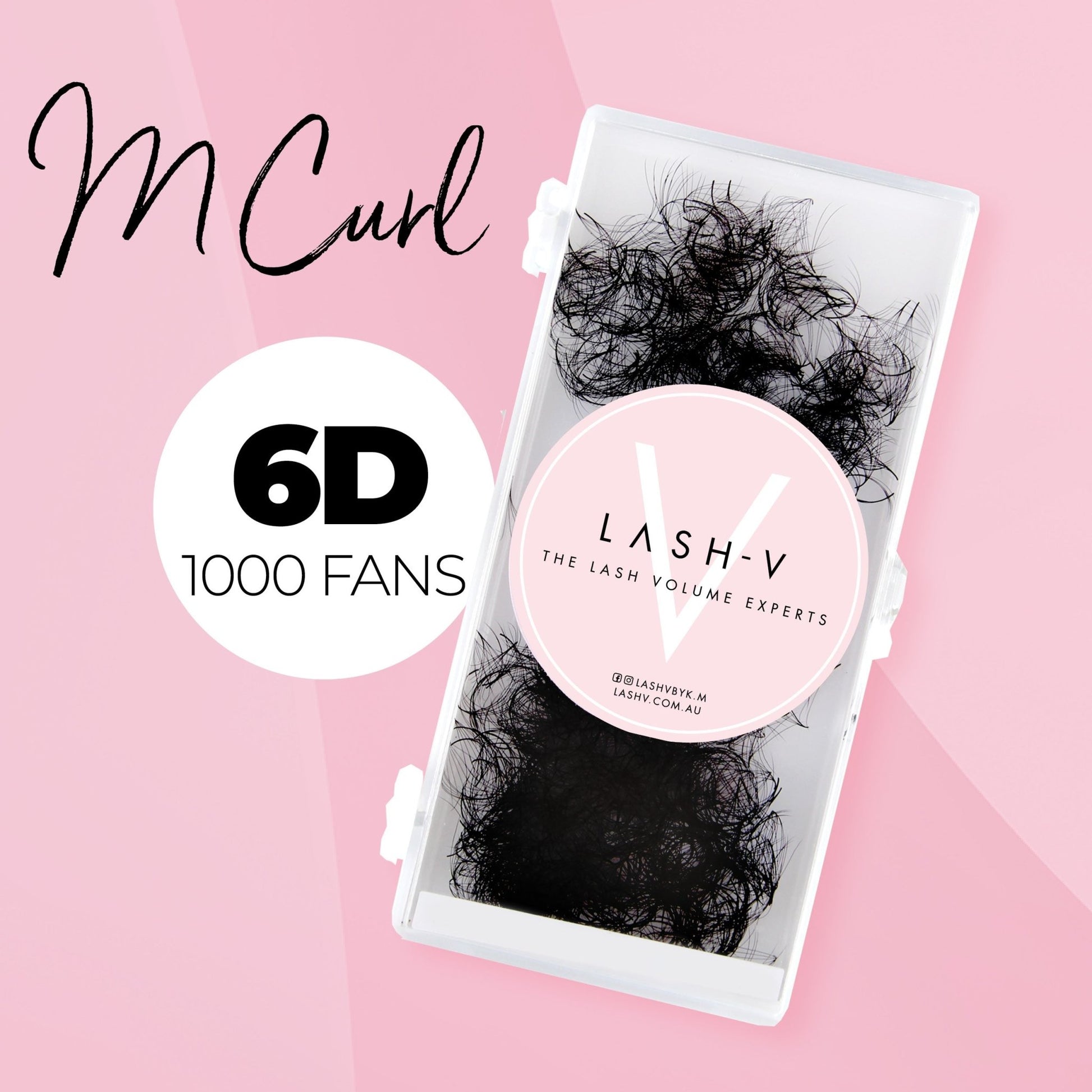 6D Promade Loose - 1000 Fans - LASH V