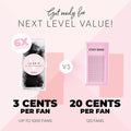 6D Promade Loose - 1000 Fans - LASH V