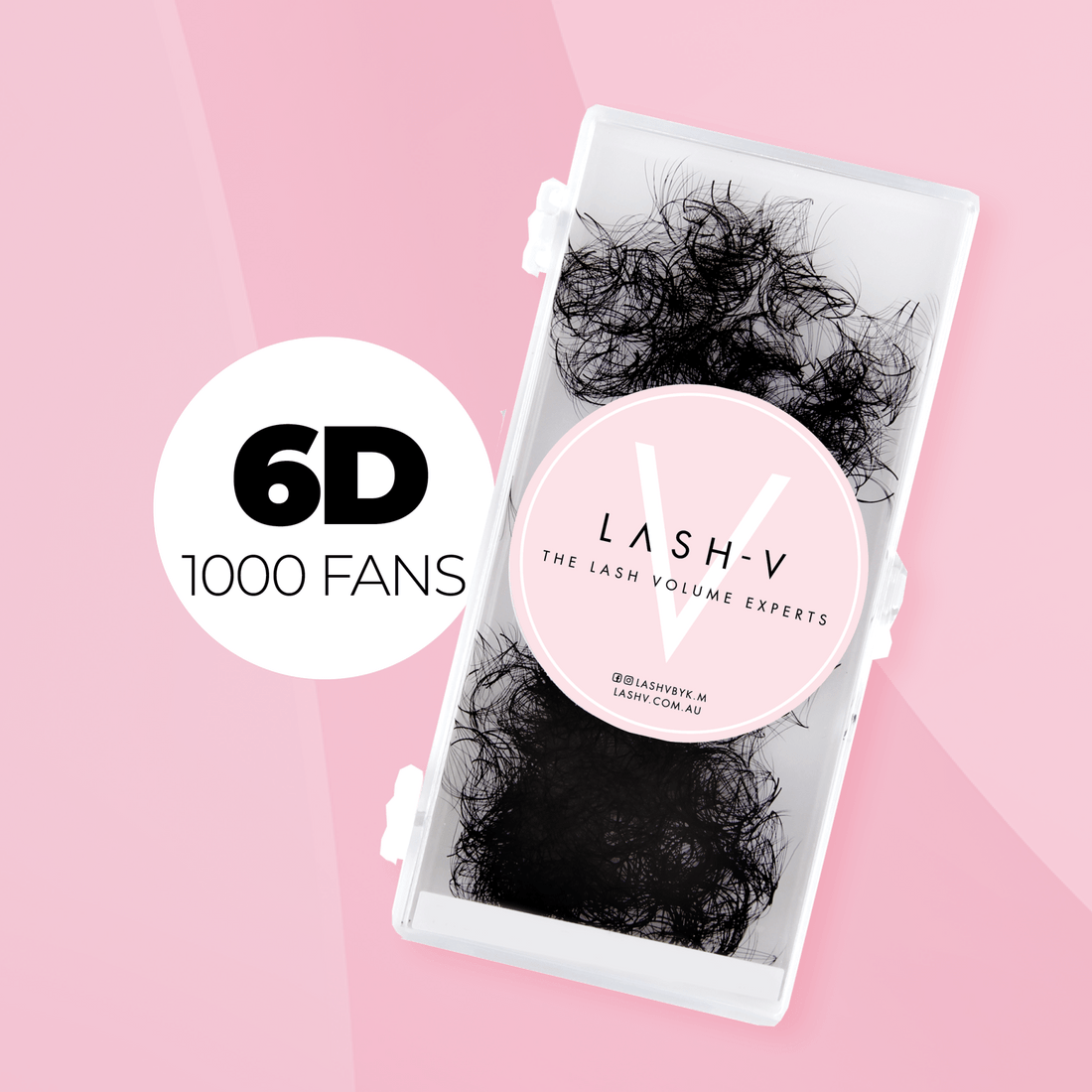 6D Promade Loose - 1000 Fans - LASH V