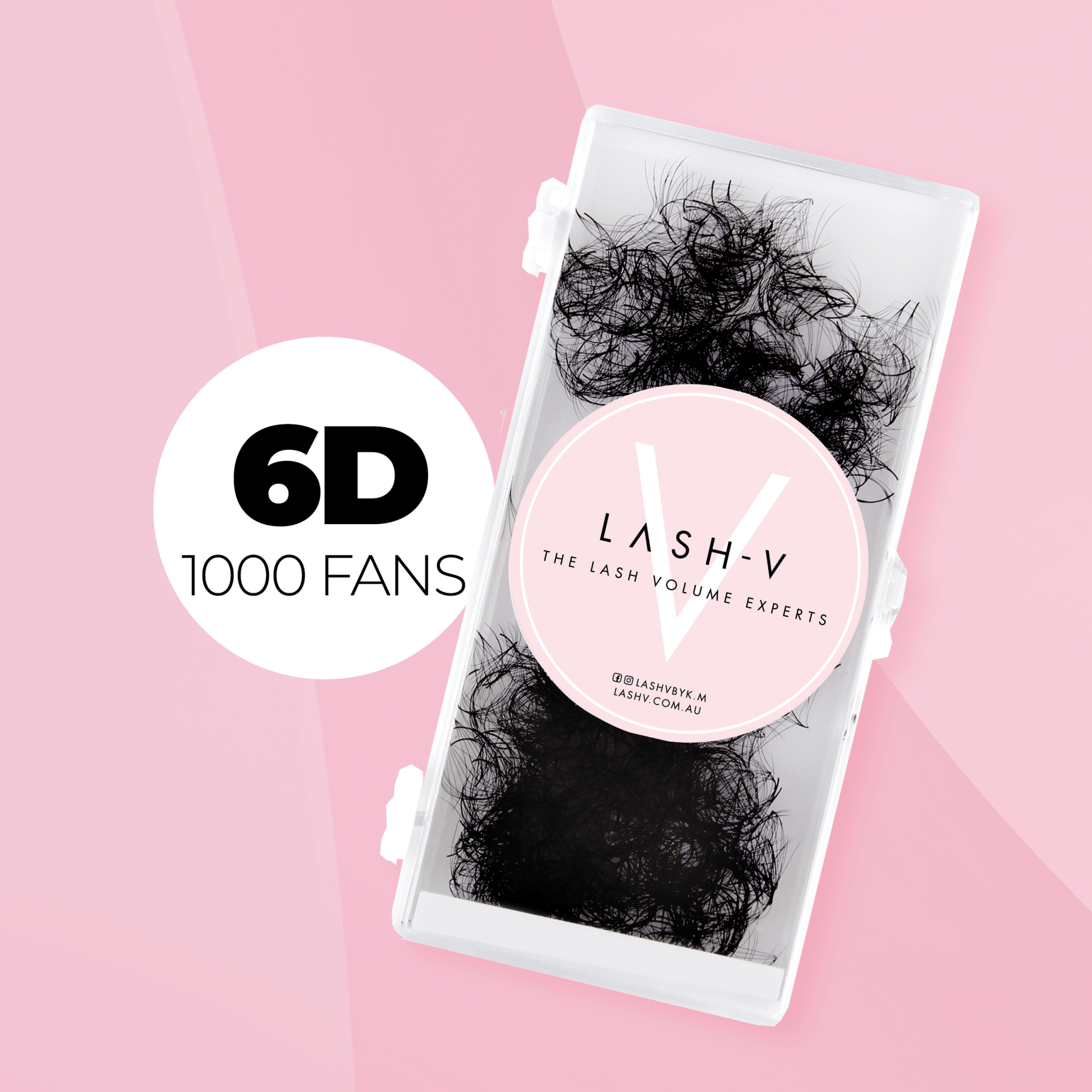 6D Promade Loose - 1000 Fans - LASH V