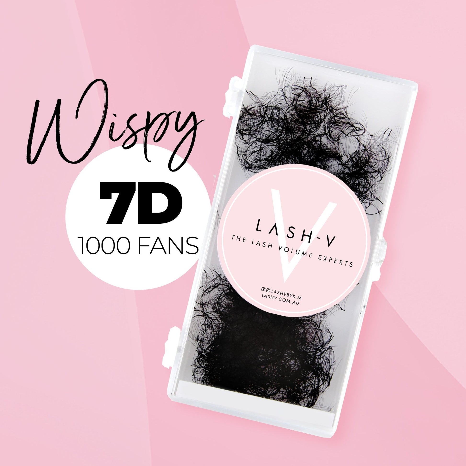 7D Promade Wispy Loose - 1000 Fans - LASH V