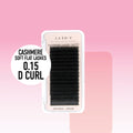 Cashmere Soft Flat Lashes - 0.15 - D Curl - LASH V