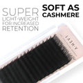 Cashmere Soft Flat Lashes - 0.15 - D Curl - LASH V