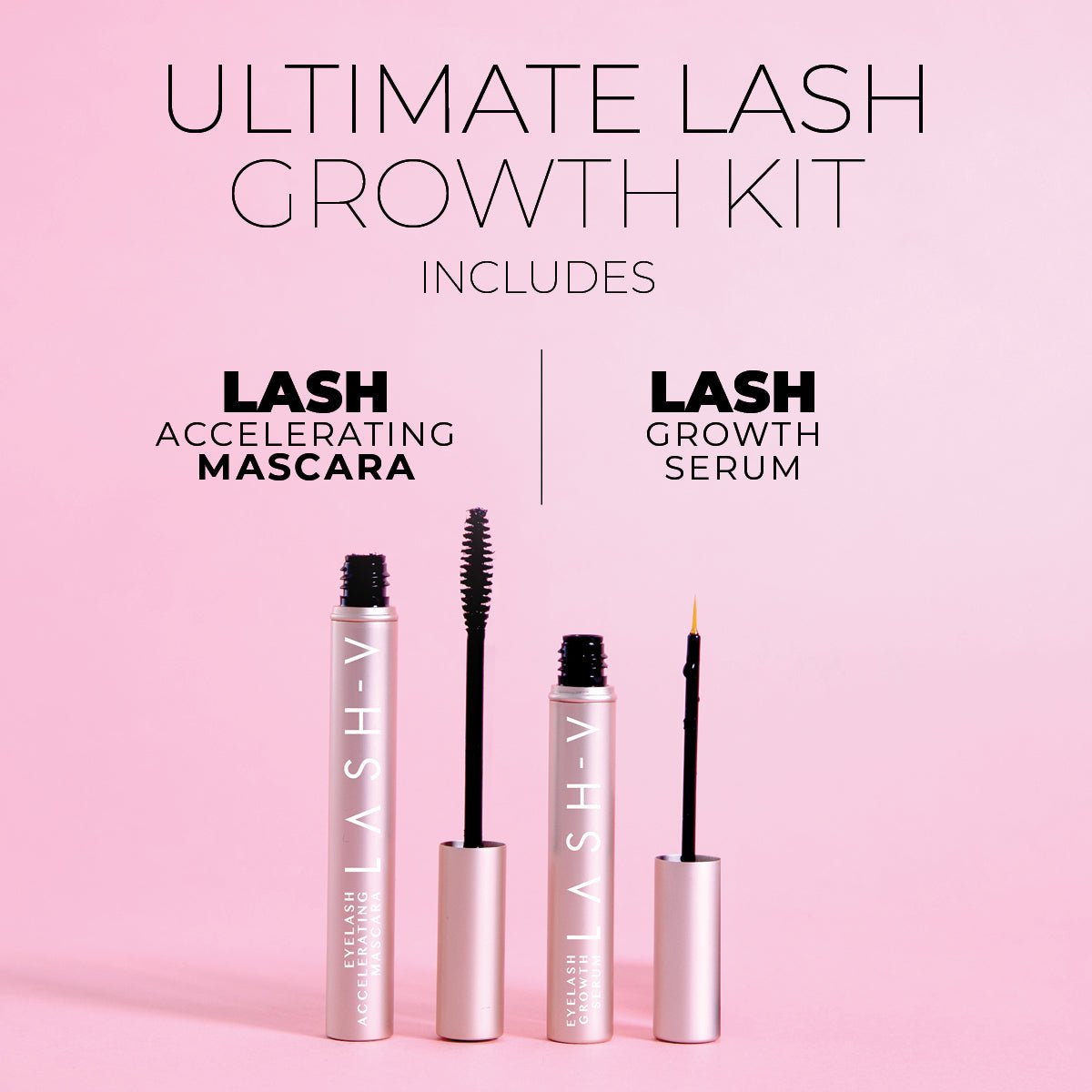 Combo Kit - Ultimate Lash Growth Kit - Lash Growth Serum & Mascara - LASH V