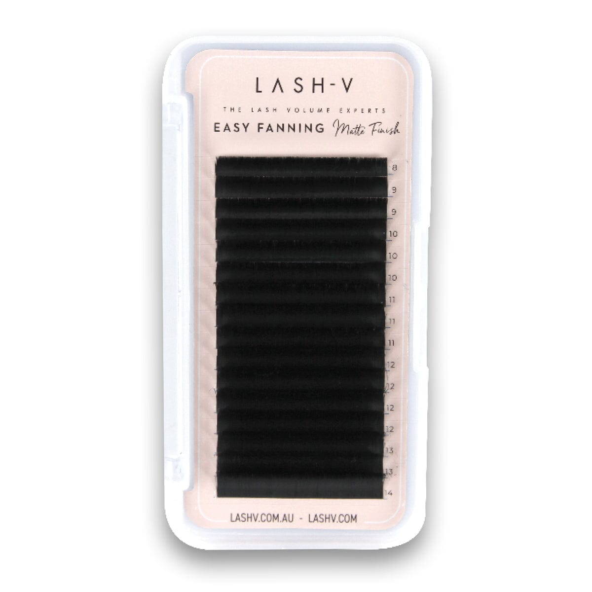 Easy Fanning Matte Finish Lashes - LASH V