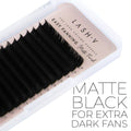 Easy Fanning Matte Finish Lashes - LASH V