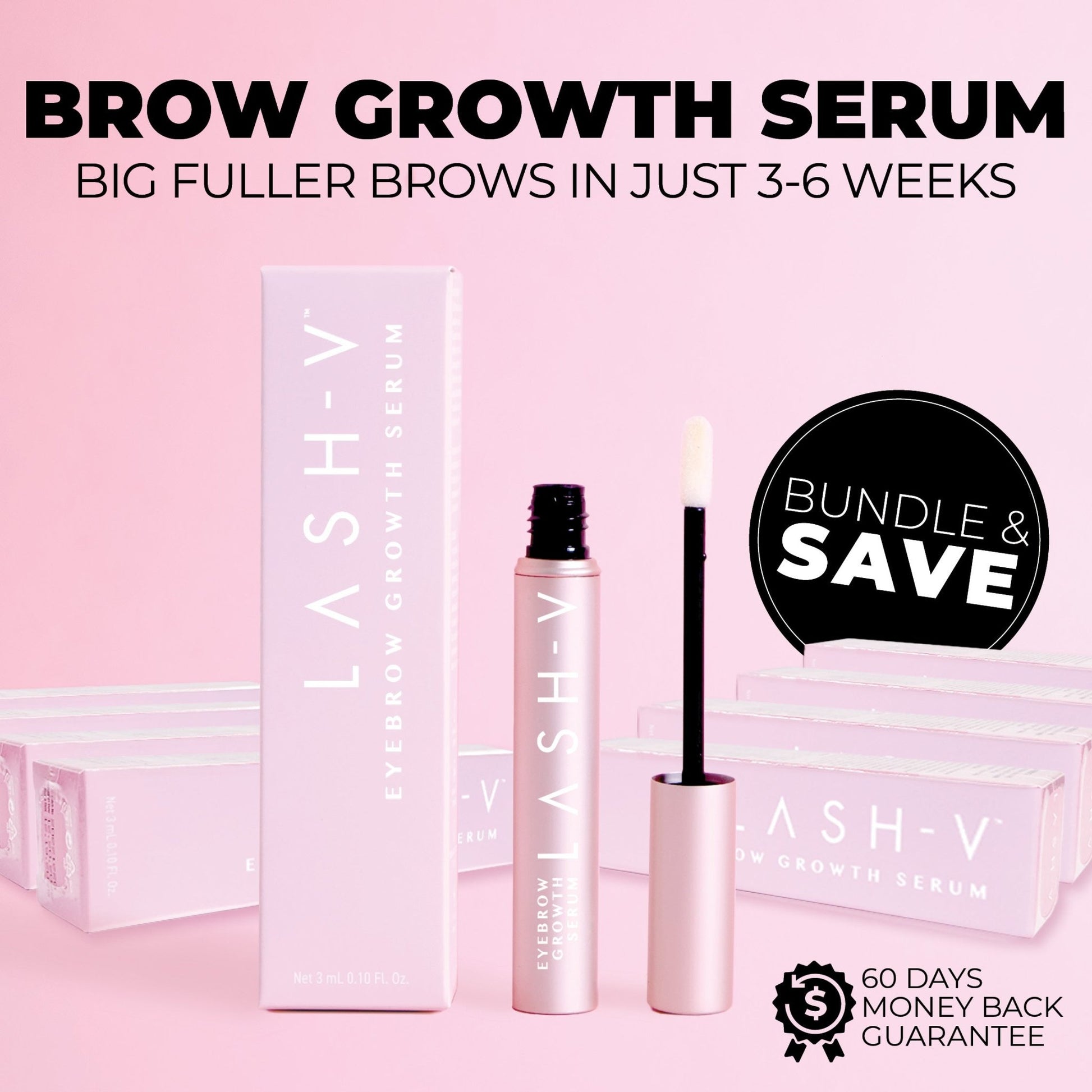 Eyebrow Growth Serum . - LASH V