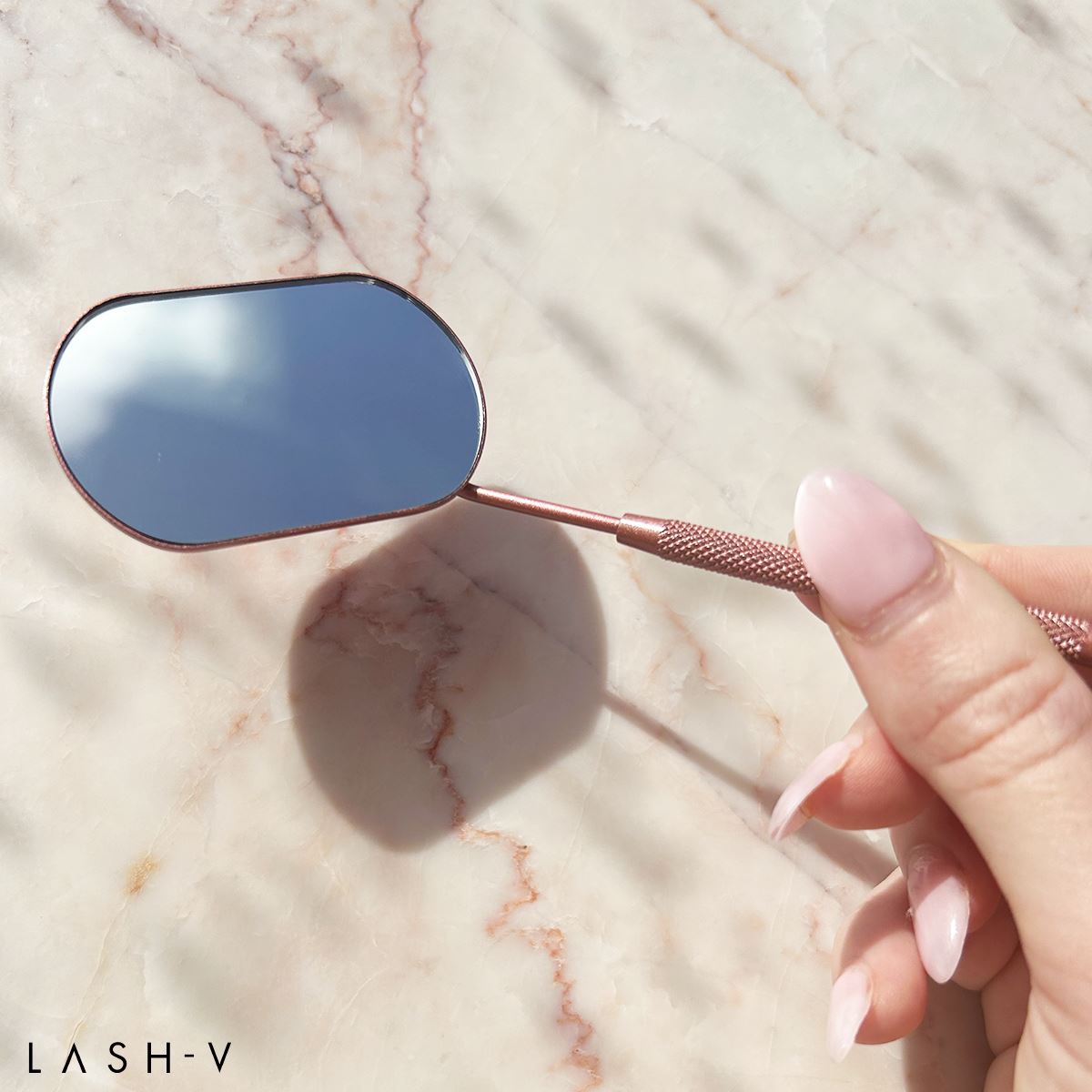 Large Eyelash Checking Mirror - Salon Supplies - LASH V